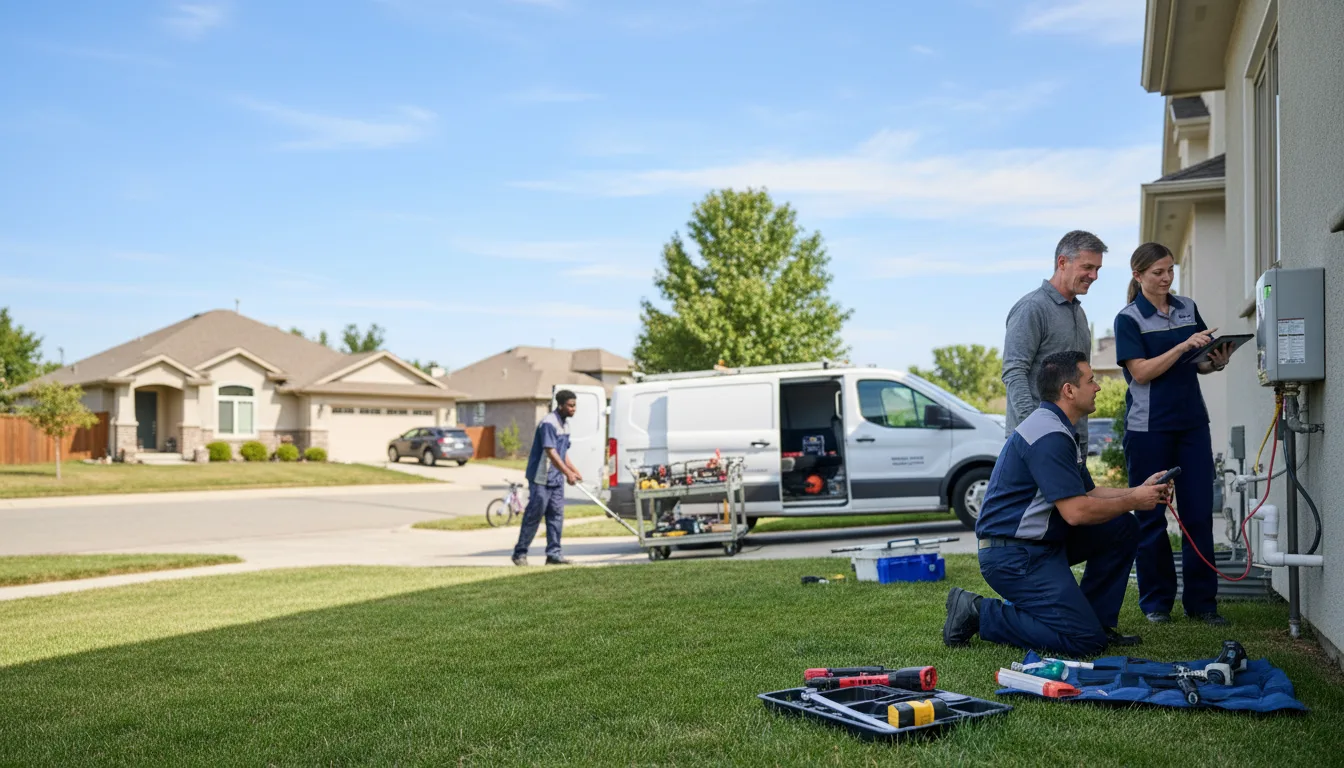 Tankless water heater service in Olyphant, PA